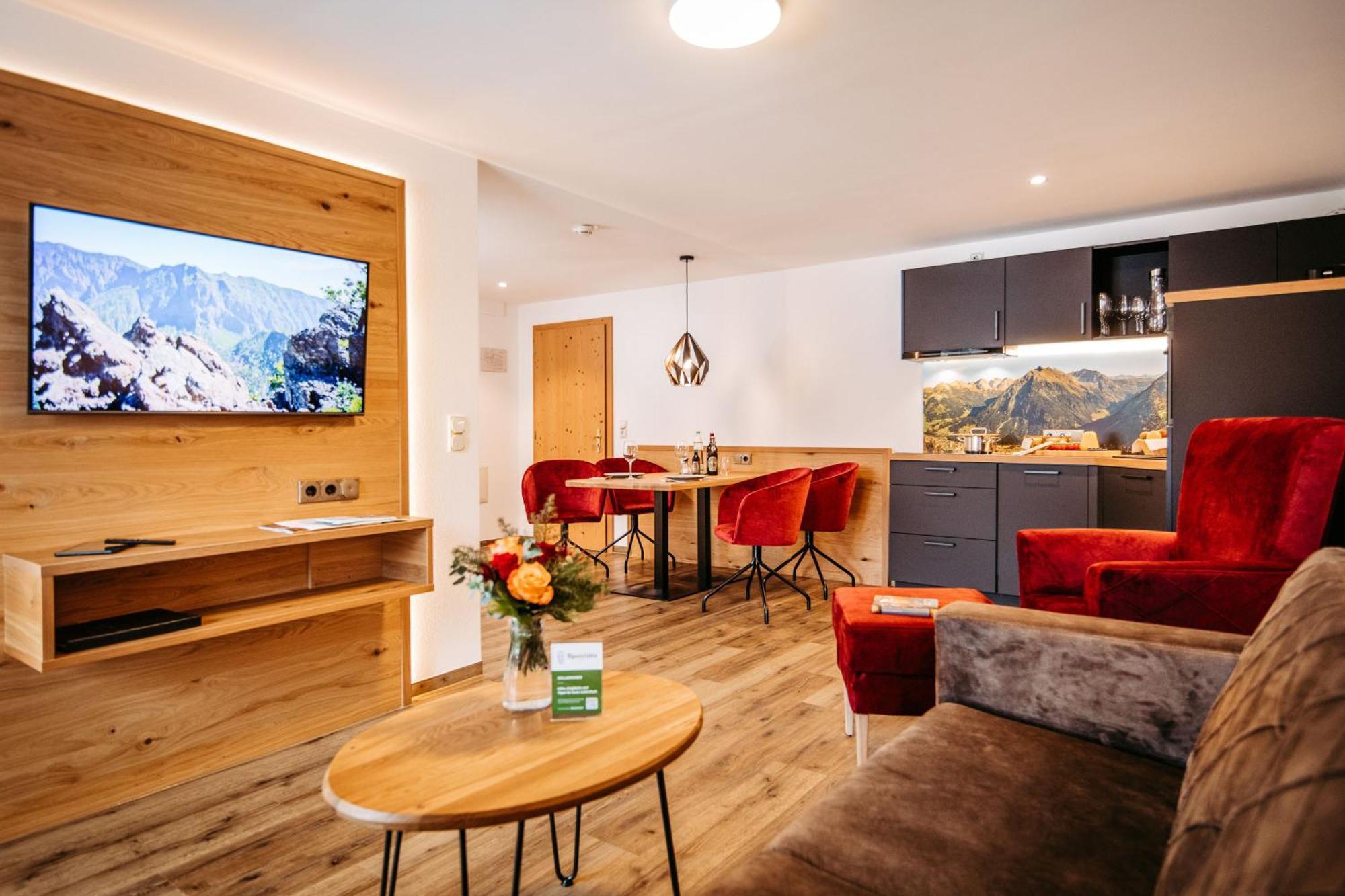 Hotel Alpenstueble Appartements Mittelberg Exteriér fotografie